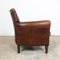 Vintage Sheep Leather Armchair 10