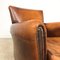 Vintage Sheep Leather Armchair, Image 8