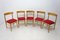 Czech Dining Chairs from Thonet, 1970s, Set of 5 2