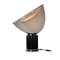Black and White, Chrome & Clear Glass Taccia Table Lamp by Achille Castiglioni for Flos, 1990s, Image 3