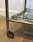 French Neoclassical Style Silver-Plated Drinks Trolley with Removable Trays, 1970s 8