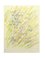 Study for the Wall Lithograph by Jean Cocteau, 1956, Image 3