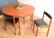 Teak Round Dining Table & Chairs Set from McIntosh, 1960s, Set of 5, Image 3