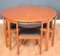 Teak Round Dining Table & Chairs Set from McIntosh, 1960s, Set of 5 1