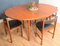 Teak Round Dining Table & Chairs Set from McIntosh, 1960s, Set of 5, Image 6