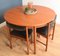 Teak Round Dining Table & Chairs Set from McIntosh, 1960s, Set of 5, Image 4
