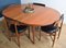 Teak Round Dining Table & Chairs Set by V B Wilkins for G-Plan, 1960s, Set of 5, Immagine 7