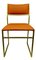 Chaise de Salon Mid-Century en Abricot, 1970s 4