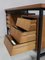 Oak Veneer Desk with Metal Legs, 1940s 19