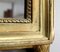 Espejo estilo Louis XVI antiguo pequeño de madera dorada, Imagen 15