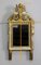 Kleiner Antiker Spiegel im vergoldeten Holzrahmen im Louis XVI Stil 20