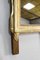 Espejo estilo Louis XVI antiguo pequeño de madera dorada, Imagen 17