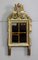 Small Antique Louis XVI Style Gilded Wood Mirror 21