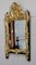 Specchio piccolo in stile Luigi XVI antico in legno dorato, Immagine 3