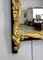 Kleiner Antiker Spiegel im vergoldeten Holzrahmen im Louis XVI Stil 16