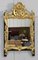Small Antique Louis XVI Style Gilded Wood Mirror 1