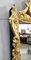Small Antique Louis XVI Style Gilded Wood Mirror 10