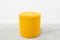 Pouf Vintage Jaune, 1970s 2