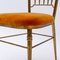 Mid-Century Brass Dining Chair by Giuseppe Gaetano Descalzi 8