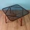 Vintage Bamboo & Glass Coffee Table, 1970s, Image 3
