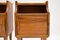 Vintage Italian Walnut Bedside Cabinets, 1960s, Set of 2 10