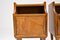 Vintage Italian Walnut Bedside Cabinets, 1960s, Set of 2 9