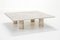 Travertine Coffee Table by Angelo Mangiarotti for Up & Up, 1970s 1
