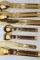 24K Gold-Plated Culinar Cutlery by Carl Auböck for Collini, 1970s, Set of 7 17