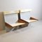 Wooden Shelves, 1960s, Set of 2 1