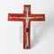 Belgian Ceramic Crucifix from Perignem, 1960s 2