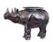 Rhino Beistelltisch aus Bronze gegossen, 1920er 1