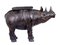 Cast Bronze Rhino Occasional Table, 1920s 4