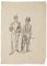 Gentlemen - Original Drawing in Pencil - Early 20th Century Early 20th Century 1