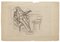 Figure - Original Drawing in Pencil - Late 19th Century Late 19th Century 1