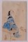Five Beauties - Set of 5 Original Woodblock Prints - Japan Late 19th Century Late 19th Century 5