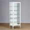 Vintage Steel And Glass Medical Display Cabinet, 1940s 3