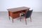 Cowhorn Desk & Chair by Tijsseling Nijkerk for Hulmeta, 1950s, Set of 2 1