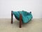 Zwei-Sitzer Sofa aus Samt Palisander von Percival Lafer, 1960er 10