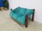 Zwei-Sitzer Sofa aus Samt Palisander von Percival Lafer, 1960er 12
