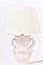 Weiße Polierte Tischlampe aus Gips von Dorian Caffot de Fawes, 2010 3