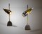Lámparas de mesa modelo 577 de Oscar Torlasco para Lumi, Milan, 1961. Juego de 2, Imagen 2