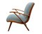 Vintage Wood Armchair, 1950s, Image 9