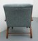 Vintage Wood Armchair, 1950s, Image 8