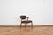 Chaise de Salon Modèle 42 Mid-Century en Teck et en Cuir par Kai Kristiansen pour Schou Andersen, Danemark, 1960s 1
