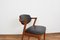 Mid-Century Danish Teak and Leather Model 42 Dining Chair by Kai Kristiansen for Schou Andersen, 1960s, Image 8