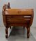 Small Antique Indian Teak Colonial Bench 20