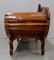 Small Antique Indian Teak Colonial Bench 24