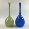 Grands Vases Mid-Century en Verre par Gunnar Ander pour Lindshammar, Set de 2 4