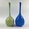 Grands Vases Mid-Century en Verre par Gunnar Ander pour Lindshammar, Set de 2 1