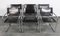S34 Black Leather Armchairs by Mart Stam & Marcel Breuer, 1970s, Set of 6 1